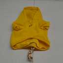 French Bulldog Clothes Sweater Halloween Dog Costume,Fleece Dog Sweaters Hoodies Winter Coat for Doggy and Cat, Frenchie Clothes Pet Costumes, Birthday Holiday Daily Wear,Yellow,XL