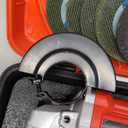 ALIENWORLD Cordless Angle Grinder with Brushless Motor,Adjustable 3-speed mode