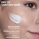 Uriage Rich Water Cream, Moisturizing Face Cream with Hyaluronic Acid, 24H Intense Hydration, Boosts Radiance, Non-Comedogenic