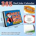 2 x Dad Joke Calendar 2026, Page A Day Tear Off 365 Daily Jokes, Funny Desk Calendar with Back Support and Groove for Joke Lovers, Birthday Christmas New Year Father's Day Gift for Dad & Men