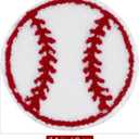 TEHAUX Wear-Resistant Baseball Hat Patches 3.03 Inch Embroidered Appliques for DIY Clothes Decoration Repair on Jackets Bags Hats