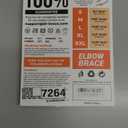 DR. BRACE Elite Elbow Brace Support, Breathable Elbow Compression Sleeve with Gel Pad for Golfer's, Tennis Elbow & Tendonitis Treatment & Pain Relief 2024 (Black, Large)