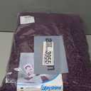 MAYSHINE Plush Shaggy Chenille Bath Mat | Extra Soft, Super Absorbent, Non-Slip Bathroom Rug | Fluffy Microfiber, Area Rug Sets for Bathroom Floor, Kitchen, Living Room | 59"x31" | Plum