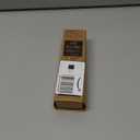 IMPRESA 7-Piece Narrow Wooden Measuring Spoons Set - 7 Sizes 1 TBSP-1/8 TSP Brown Rubberwood - Rectangular Design for Spice Jars - Laser-Etched Standard & Metric with Leveler & Leather Tie