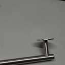 24 Inch Bathroom Towel Bar, SUS304 Stainless Steel, Self Adhesive, Brushed Nickel, Towel bar for Bathroom wall