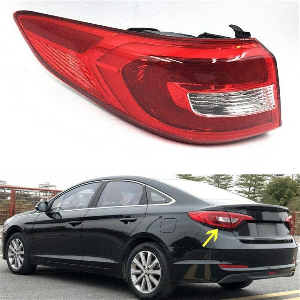 Tail Light Comaptible with Hyundai Sonata 2015 2016 2017 Replaces 92401C2000 HY2804129 (Left Driver Side)
