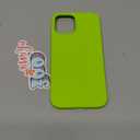 AOTESIER Shockproof Designed for iPhone 12 Pro Max Case, Liquid Silicone Phone Case with [Soft Anti-Scratch Microfiber Lining] Drop Protection 6.7 inch Slim Thin Cover, Neon