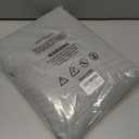 youleyar Sheer Outdoor Curtains for Patio Waterproof 2 Panels Linen Look Rod Pocket Indoor Grey Voile Curtain for Living Room, Bedroom, Porch, Pergola, Cabana, Gazebo(100x108 Inch, Grey)