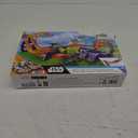 Hot Wheels Star Wars RacerVerse Toy Car Track Set & 2 Die-Cast Racers, Grogu's Great Race, U44Inspired by Star Wars, with Grogu and The Mandalorian