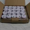 Lasts 2X Longer White Flameless Tealight Candles, 40 Pack, Batteries Included, Realistic Tea Lights Candles, Flickering Bright Tealights, Unscented Battery Operated Candles