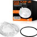 SPX3100D Pool Pump Replacement Threaded Lid with O-Ring, Compatible with Hayward Super II Pump SP3000 Series SP3010 SP3007, SPX3100D SPX3120AAZ Strainer Cover