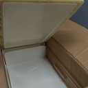 A stackable desktop organizer with drawers and compartments, ideal for storing cosmetics, beauty tools, jewelry, and school supplies in a student dorm. Features a convenient magnetic door handle.