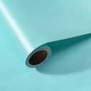 LaRibbons Light Blue Wrapping Paper, 30 Inch x 33 Feet Solid Color Pearly-Lustre Gift Wrapping Paper Rolls for Baby Shower, Wedding, Valentine's Day, Birthday, Bridal Shower