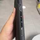 Black Switch 2 Grips Shell, Dockable Case for Switch 2, Anti-Scratch and Matte Cover Shockproof Shell with Anti-Slip Handles, Ergonomic & Comfort Slim Back Cover