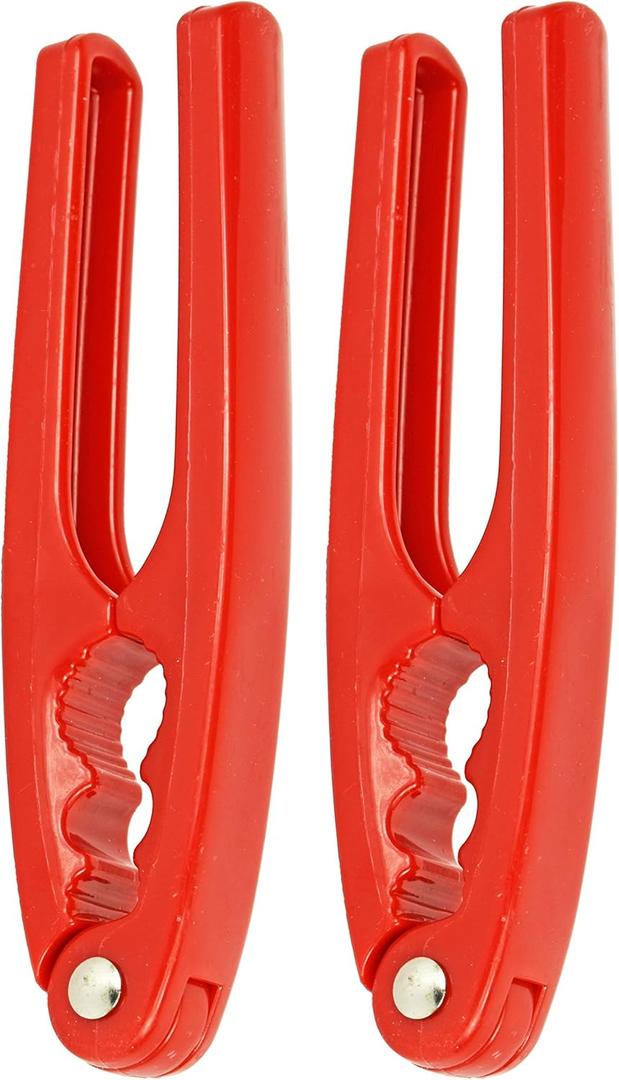 Set of 2 Red 6.5" Nutcrackers - Perfect for Seafood
