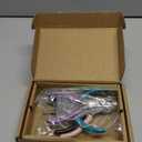 4Pcs Jewelry Pliers Set Jewelry Making Pliers Tools Kit Include Jewelry Making Needle Nose Chain Nose Round Bent Pliers Wire Cutter for Bracelet Beading DIY Craft Jewelry Making Supplies (Ch Mix Color)