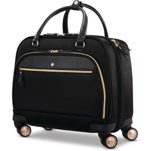 Samsonite Women's Briefcase Mobile Solution Spinner Mobile Office, Black