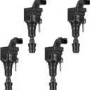 Ignition Coil Pack for Chevy Equinox 2.4L 2010-2017, Captiva Sport Malibu Cobalt, for Buick Verano Regal LaCrosse, for GMC Terrain, for Pontiac Solstice, for Saturn Aura Ion, Replaces UF491, 4 PCS
