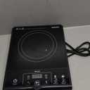 Mueller RapidTherm Portable Induction Cooktop, 1800W Hot Plate Electric Stove Top Burner. 8 Temp Levels, Auto-Off & Pot Detection, LED Display, Child Lock, 4 Programs, Burners for Cooking