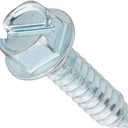 The Hillman Group 41040 Hex Washer Head Slotted Sheet Metal Screw, 14-Inch x 1-Inch, 25-Pack, zinc