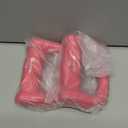 GYMENIST Set of 2 Hand Shaped Neoprene Exercise Workout Jogging Walking Cardio Dumbbells Pair (1-LB Pink)