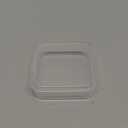 Jetec 6 Pieces Mini Plastic Clear Beads Storage Containers Box for Collecting Small Items, Beads, Jewelry, Business Cards, Game Pieces, Crafts (2.1 x 2.1 x 0.8 Inch)