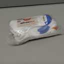 Kids' Ankle Socks for Boys and Girls  Soft Cushioned Athletic Socks 6 + 1 Bonus Pack (Ages 212years) (Medium, White/Blue/Orange)