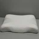 Memory Foam Pillow Slow Rebound Neck Pillow Coccyx Sciatica Pain Relief Pillow for Side Back and Stomach Sleepers (Color : B, Size : 50 * 30 * 11cm)