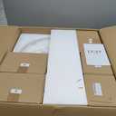 Crystal Chandelier Lighting 24'' Chrome for Dining Rooms Bedroom Foyer Entryway Ceiling Hanging Pendant Chandelier Light Fixture Lamp