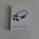 Bone Conduction Headphones,Open Ear Headphones Bluetooth5.4 with Mic,Wireless Headphones 10H Playtime, Waterproof Sport Headphone Suitable for Running,Cycling, Outdoor Sports Black