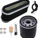 11013-2021 11013-2020 Air Filter with Oil Filter Tune Up Kit Fit for Kawasaki FB460 Engine 49065-2057 49065-2062 49065-7010 49065-2071 49065-2078