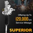 Hydraulic Power Steering Rack and Pinion, Compatible with 2007-2011 Honda CR-V 2.4L(Except Japan Built Vehicle), Power Steering Gear Rack Assembly, Replace#97-2749, 972749, 53601SXSA01, 53601SXSA03