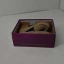Soda “Kinder” ~ Women Slip On Chunky Mid Heel Lug Sole Penny Loafer Shoe, Size  7