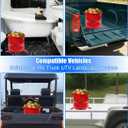 5 Gallon Bucket Holder, 11.6 Inch Diameter, Heavy Duty Aluminum Bucket Rack