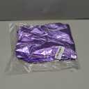 Just Shimmer 2 pcs Purple Holographic Plastic Tablecloths Laser Table Covers 40" x 108" Foil Disposable Table Cloths for Party Birthday Wedding Christmas Holiday Party Decorations