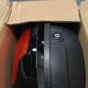 ULTECHNOVO Motorcycle Trunk Large Capacity Hard Tail Box with Reflective Strip Universal Motorcycle Top Case Rear Storage Bag for Scooter and Touring Bikes 15.35X14.17X9.84In