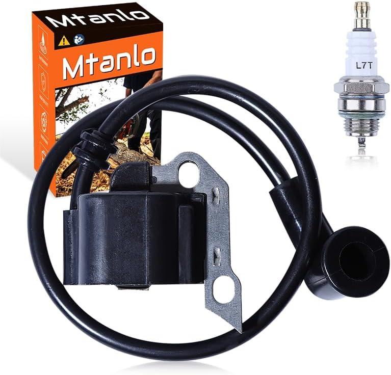 Ignition Coil For Stihl BR320 BR320L BR400 SR340 SR420 SR400 Backpack Blower US, Ignition Coil, Spark Plug