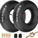 FVRITO 18x8.50-8 18x9.50-8 Inner Tube for ATV Quad 4 Wheeler Go Kart Lawn Tractor Snow Blower Golf Cart Garden Trailer Heavy Duty Lawn Mower Turf With TR-13 Straight Valve Stem 2 Pack
