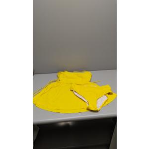 AI'MAGE Tankini Swimsuits for Women High Waisted Tummy Control Bathing Suits 2 Piece Swim Dress with Skirt M