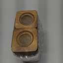 Acacia Wood 4 Inch Salt & Pepper Shakers