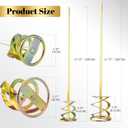 Paint Mixer for Drill, Paint Stirrer for Drill, Zinc Plated Steel, Rustproof and Easy to Clean, Fits Standard Drill, 1-5 Gallon Buckets, Mixes Paint, Mud, and Cement, Diamater 2.36" and 3.15", 2PCS