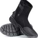 Neoprene Dive Boots 5mm Tall Zippered with Anti-Slip Rubber Sole Wetsuit Boots for Water Sports Scuba Diving Snorkeling, Size  11