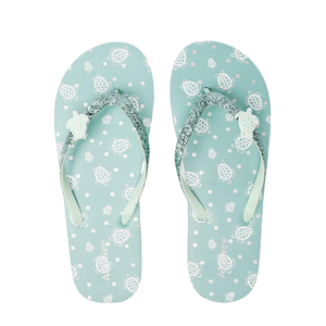 Ataiwee Girls Flip Flop Sandals - Little/Big Kids Slide Thong Beach Animal Fruit Printed Summer Water shoes.5.5