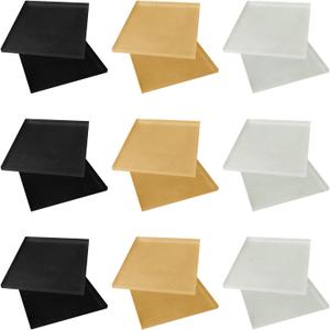 18Pcs High Heels Patch, Anti High Heel Tread Boots Sole Repair Pad Shoe Inserts Boots Heels Sole Protectors, Non Slip High Heel Replacements Tips Rubber Women Shoes Heels Stickers