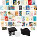 Hallmark Bulk Greeting Card Assortment with Organizer (100 Cards with Envelopes) Birthday Cards, Thank You Cards, Wedding Cards, Sympathy Cards, Holiday Cards, Congrats Cards
