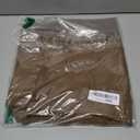 Runcati Mens Slim Fit Dress Pants Pleated Front Skinny Stretch Business Suit Trousers Classic Tapered Work Slacks (38, Brown)