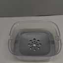 AONKEY 3L Dog Water Bowl No Spill, 101oz Large Spill Proof Dog Bowl Reduce Refill, Anti Splash No Mess Dispenser Dripless Slow Drinking Water Bowl for Sloppy Messy Drinkers (Gray)