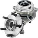 Pair 513296 Front Wheel Bearing Hub Assembly Compatible with Infiniti JX35 2013, QX50 2019, QX60 2014-2019, for Nissan Altima Maxima Murano Pathfinder 2013-2019 Hub Bearing Kit, 5 Lug (OE Size)