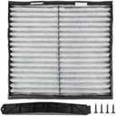 22759208 Upgraded Carbon Cabin Air Filter with Filter Access Door Suitable for Chevy Silverado Suburban Tahoe Avalanche GMC Sierra Yukon Cadillac Escalade，Replace#: 22759203 22759208