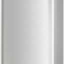 GarveeHome 2 x 30L gal Stainless Steel Double Trash Can with Lid for Kitchen, Large Dual Trash and Recycle Bin Combo, Step-on Kitchen Metal Garbage Cans, PP Inner Buckets, Liner Rim, Silver